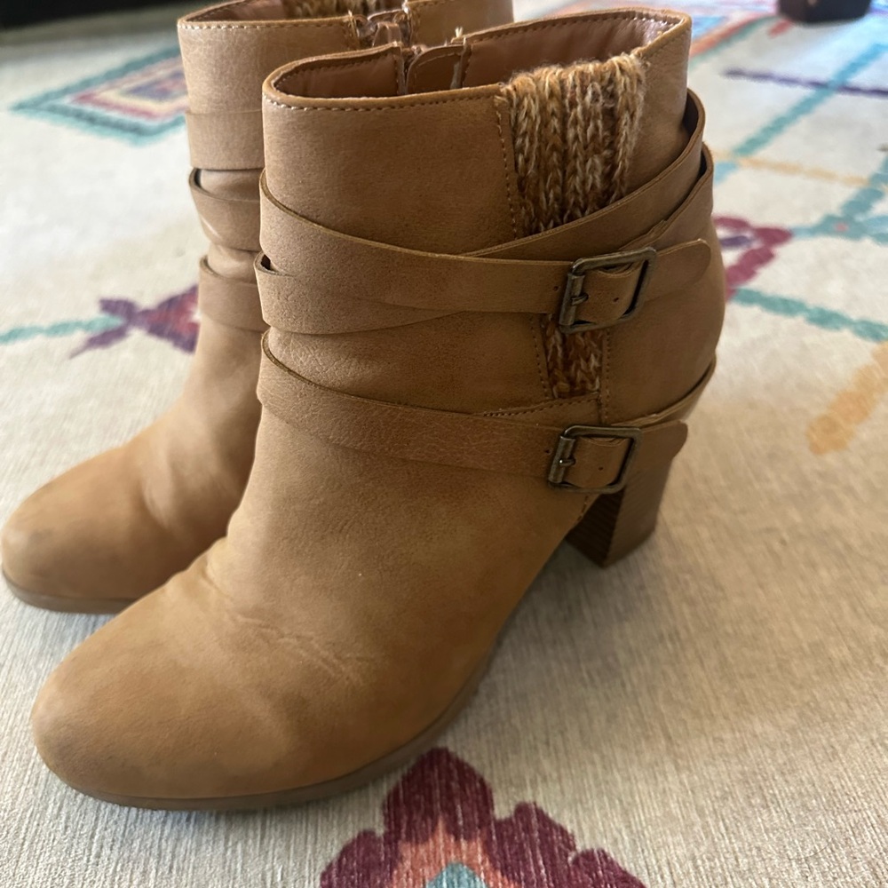 Tan Ankle Boots